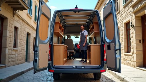 Optimiser l'aménagement d'un fourgon pour artisans
